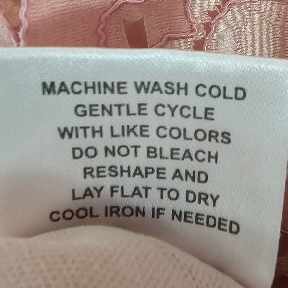 Shannon Ford Pink Floral Lace Tank Coquette Boho Retro M - Picture 9 of 10